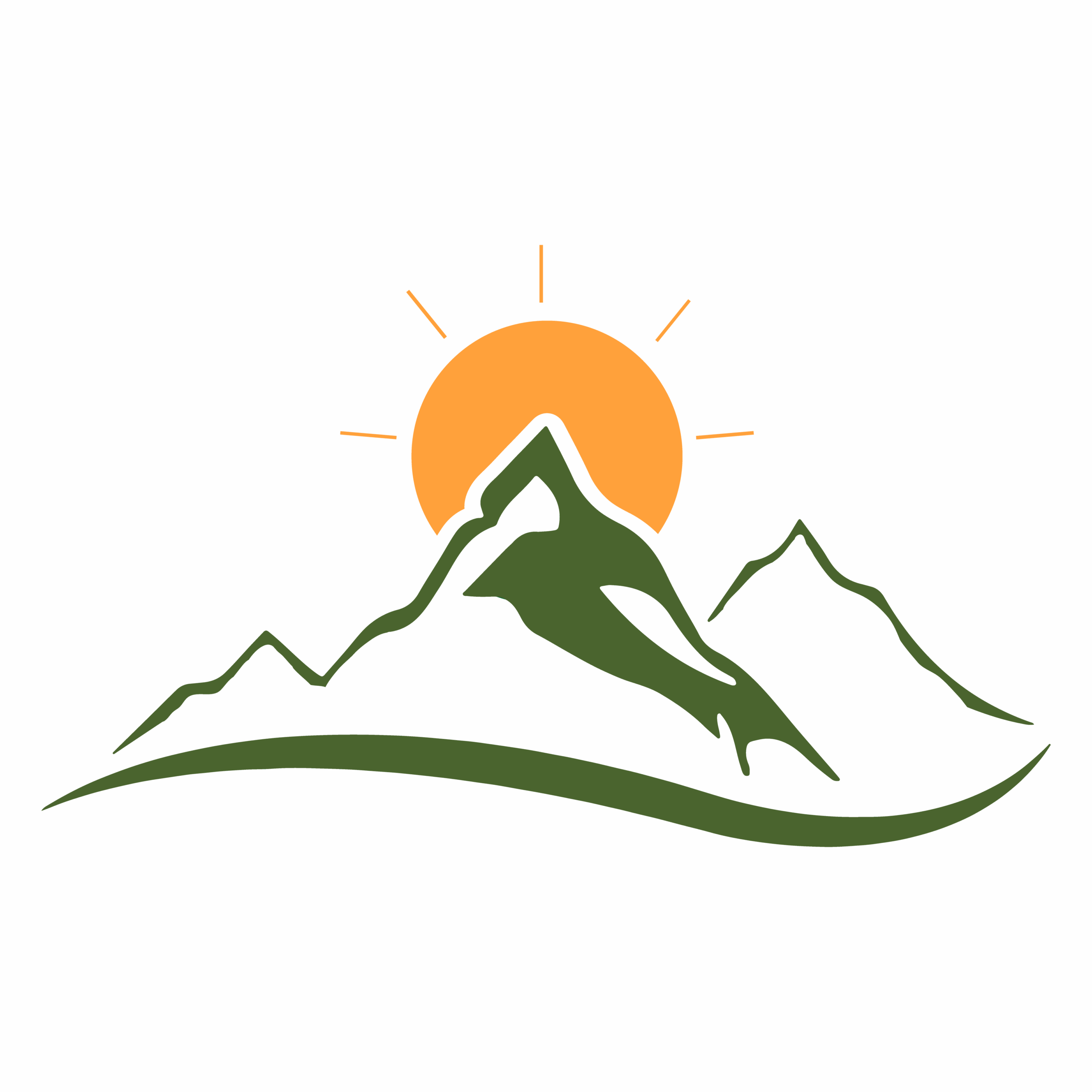 Mountain Landscaping Icon