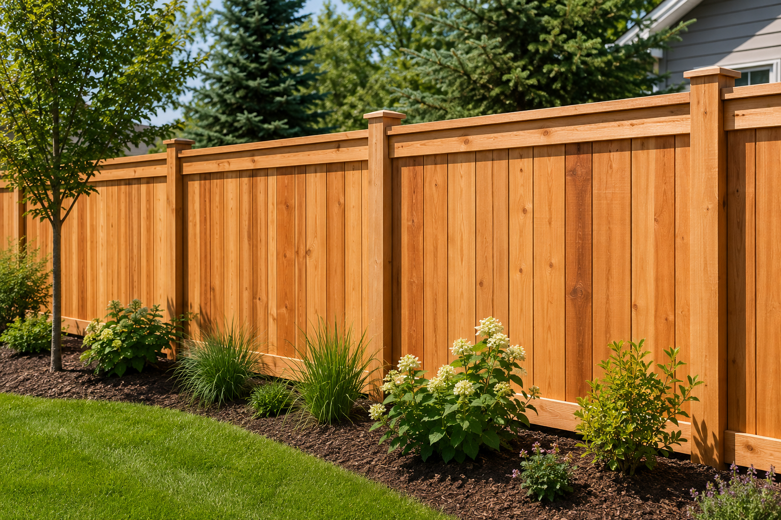 Cedar Fencing illustrative example