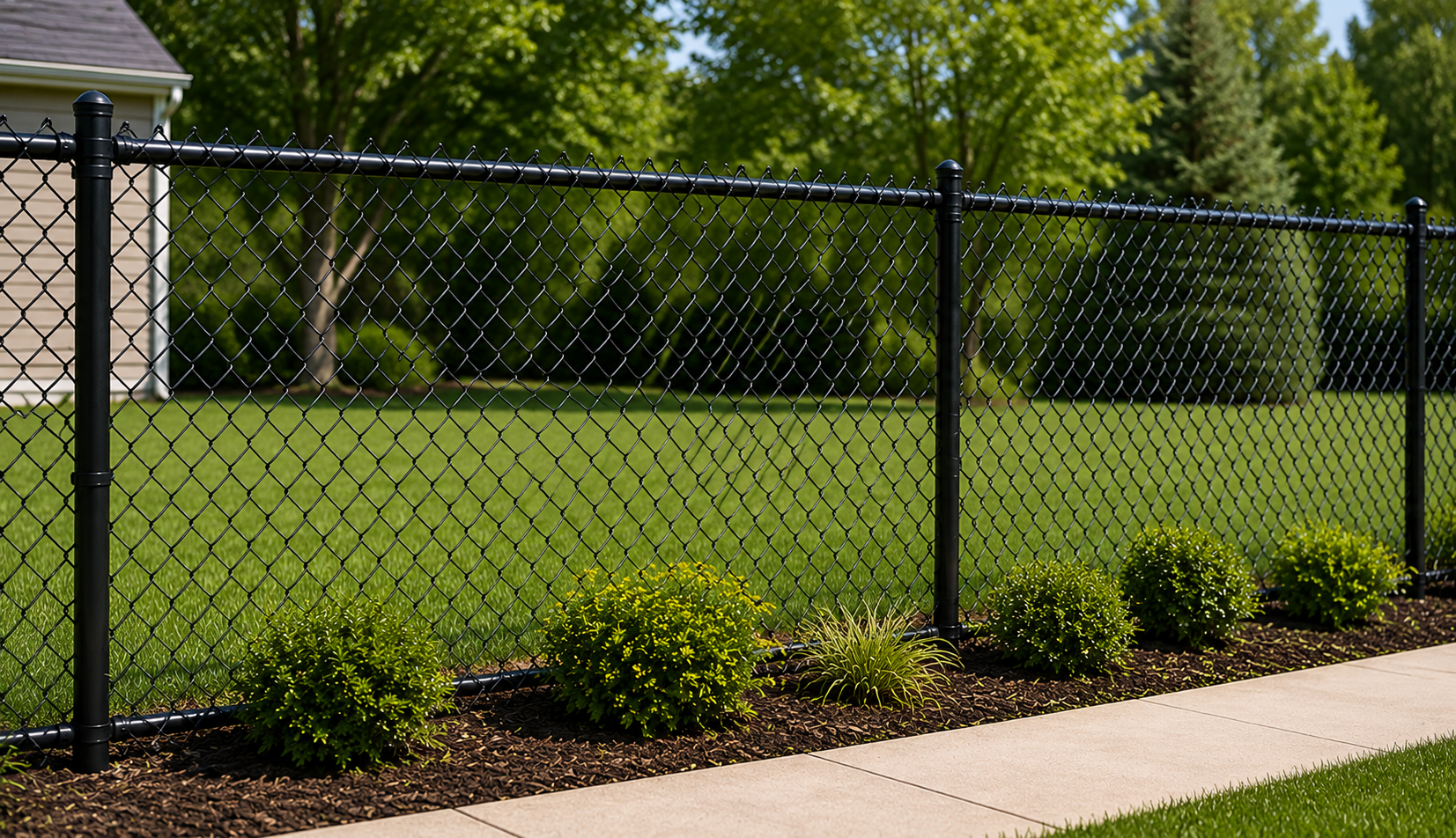Chain Link Fencing illustrative example