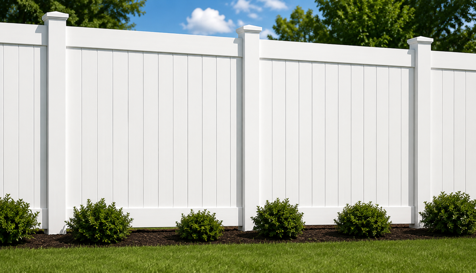 Vinyl Fencing illustrative example
